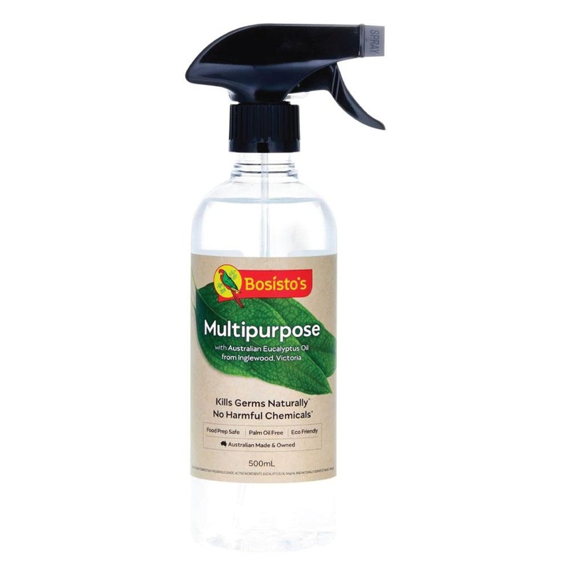 500ml Multi-Purpose Spray Bosisto’s Natural Eucalyptus Eco Surface Germ Cleaner