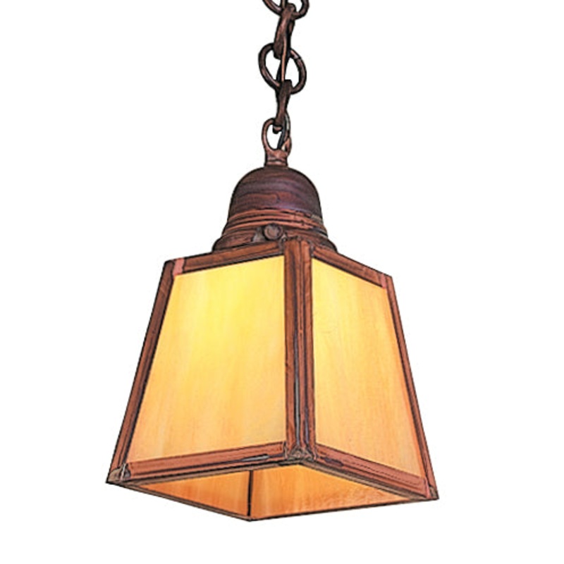 Arroyo AH-1EGW-RC A-Line One Light Pendant Raw Copper