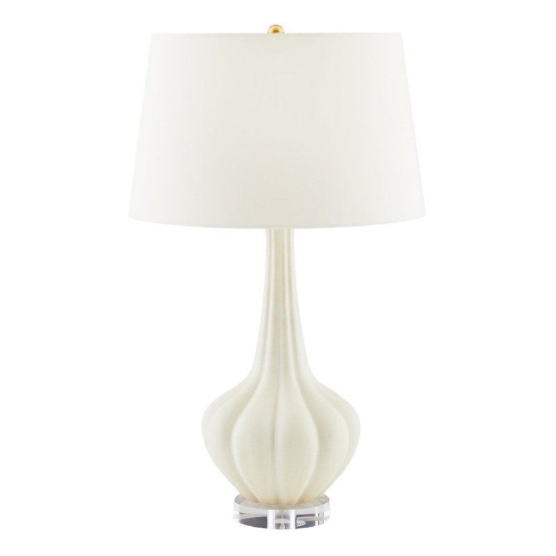 Arteriors 17801-152 Pali One Light Table Lamp Matte Ivory