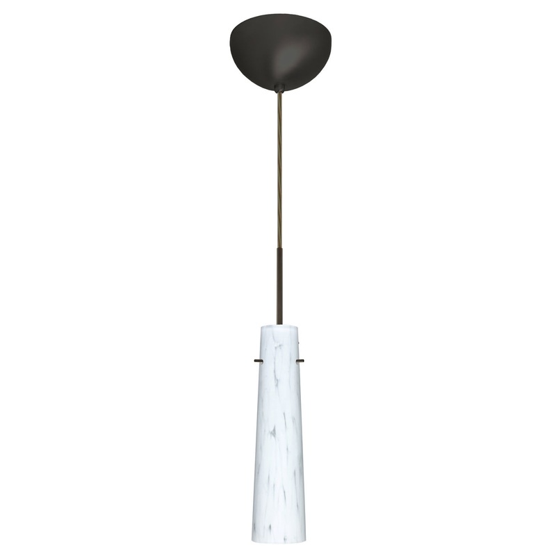 Besa 1BC-567419-BR Camino One Light Pendant Bronze