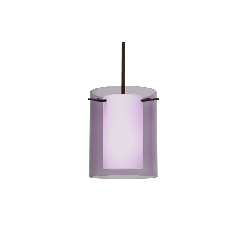 Besa 1TT-A00607-LED-BR Pahu One Light Pendant Bronze