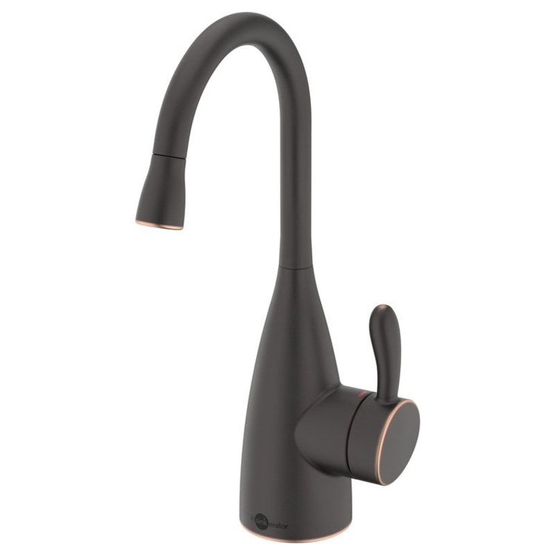 Hot Water Dispenser Showroom Transitional 1010 Instant 1 Lever ADA Gooseneck Swivel 360 DEG Oil Rubbed Bronze