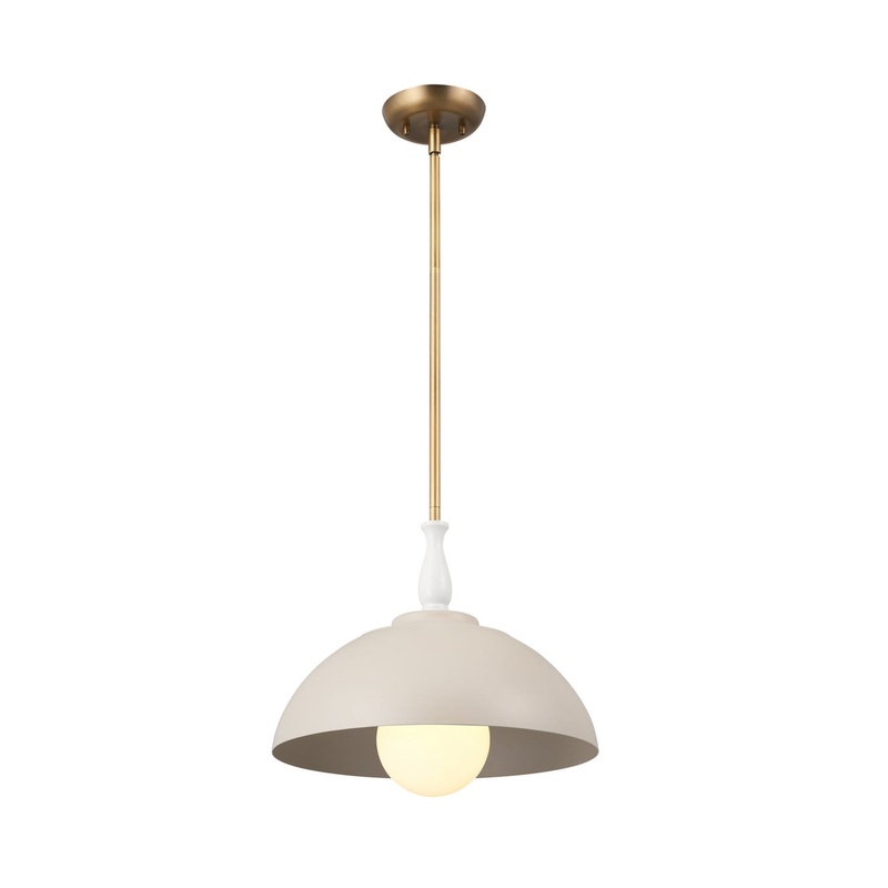 Kichler 52476GRG One Light Pendant, Greige