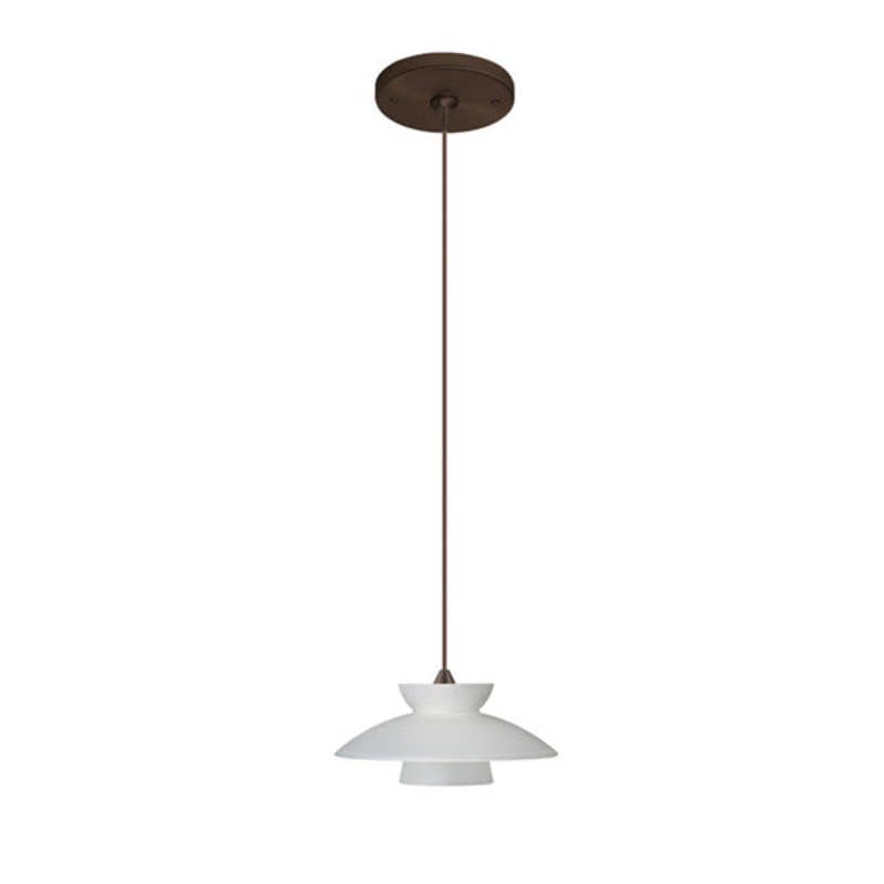 Besa 1XP-271825-BR Trilo One Light Pendant Bronze (Discontinued)