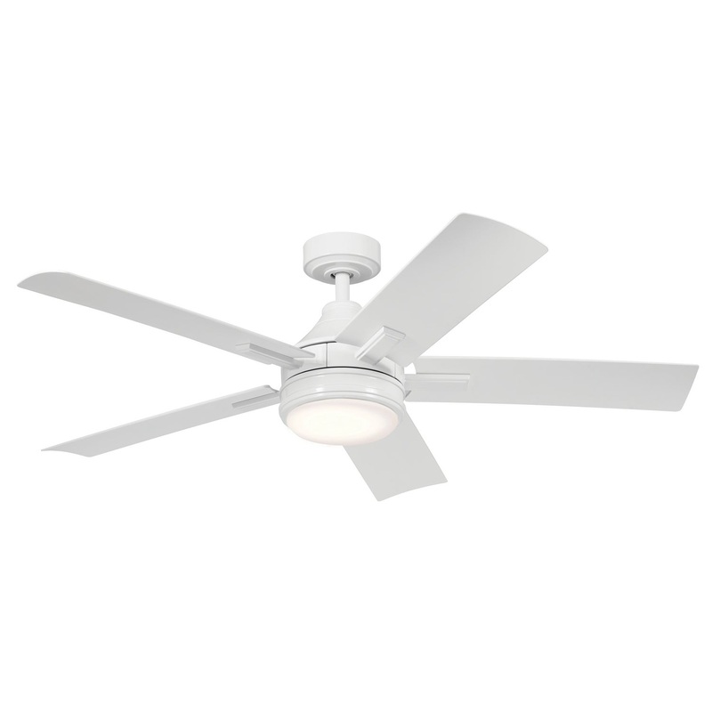 Kichler 310075WH 52″ Ceiling Fan, White