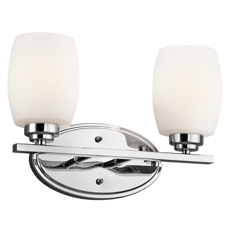 Kichler 5097CH Two Light Bath, Chrome