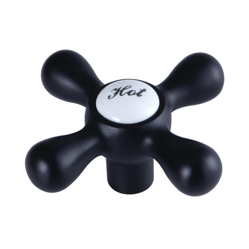 KSH213MBH Hot Metal Cross Handle, Matte Black