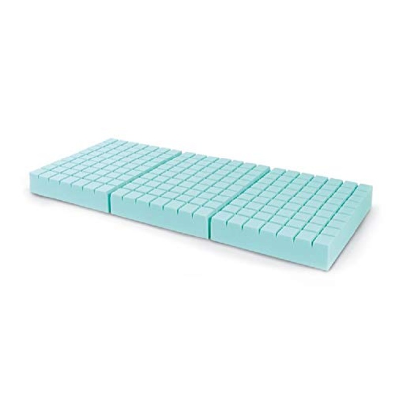 MATERASSO ANTIDECUBITO IN POLIURETANO – 3 SEZIONI – 183x85x10 cm
