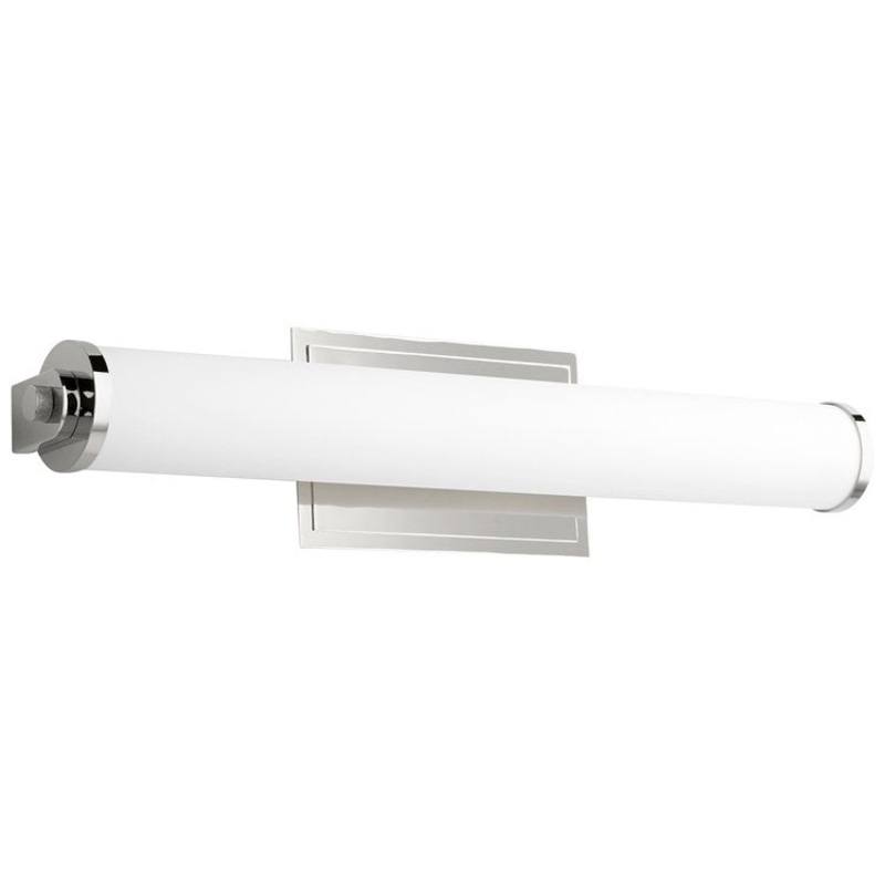 Tempus Two-Light 24″ LED Bathroom Vanity Fixture – Polished Nickel