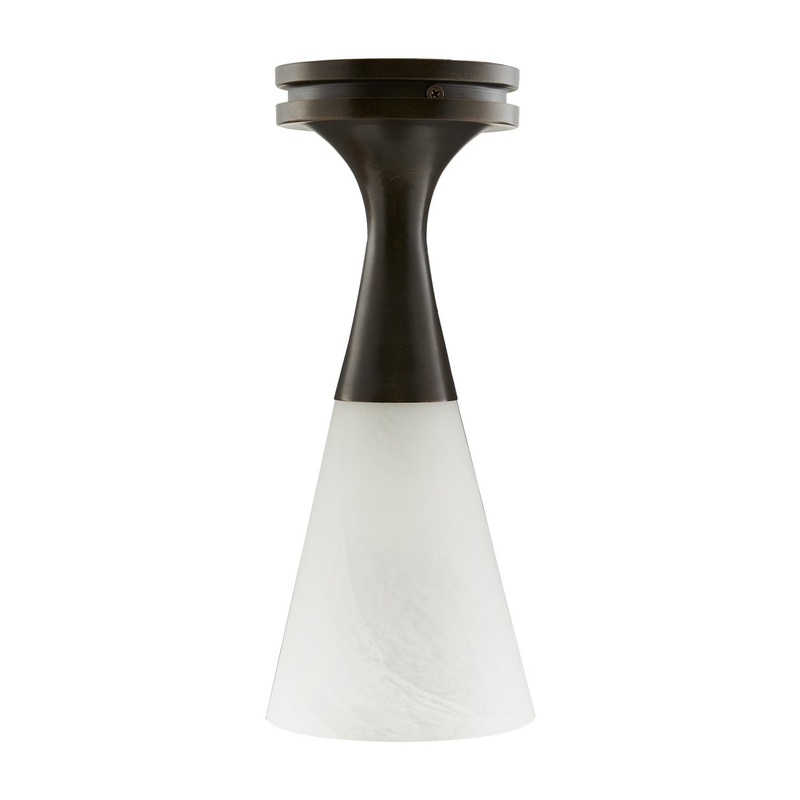 Arteriors 49301 Shauna One Light Flush Mount English Bronze (Discontinued)