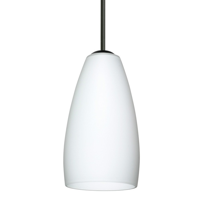 Besa 1BC-150907-BK Besa Chrissy Pendant One Light Pendant Black