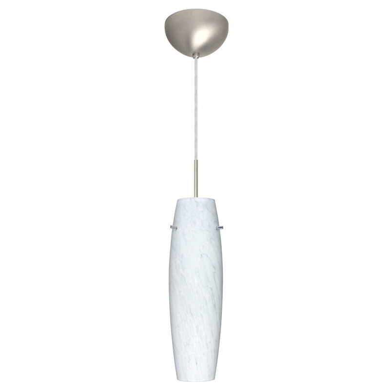 Besa 1JC-489719-SN Suzi One Light Pendant Satin Nickel
