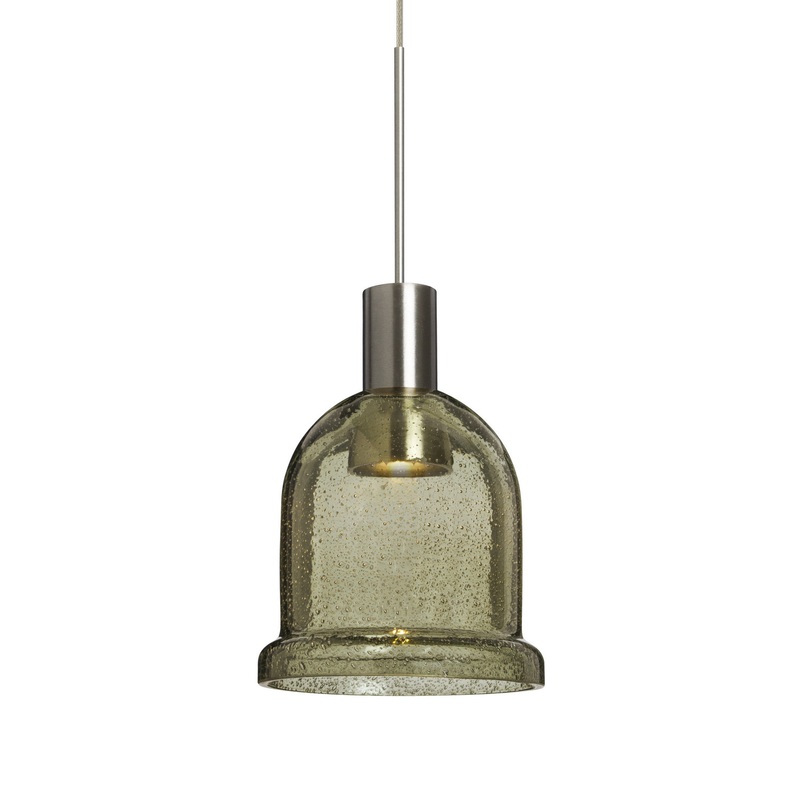 Besa X-KIBALT-LED-SN Kiba LED Pendant Satin Nickel