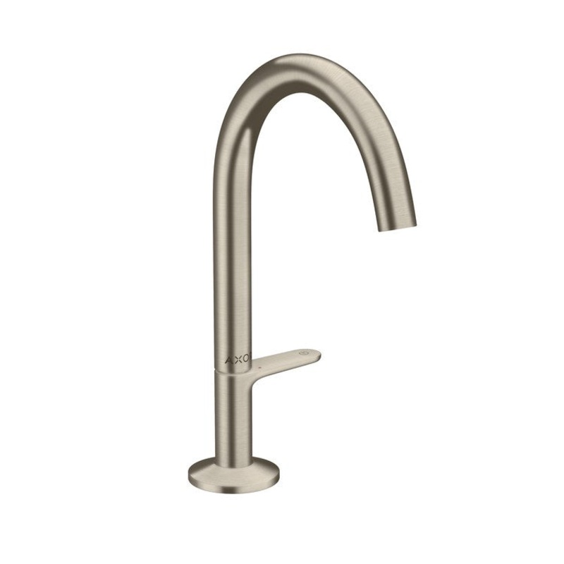 Lavatory Faucet One 170 1 Lever ADA WaterSense Brushed Nickel 1.2 Gallons per Minute Less Drain 1 Hole Select/AirPower/Comfort Zone/EcoRight