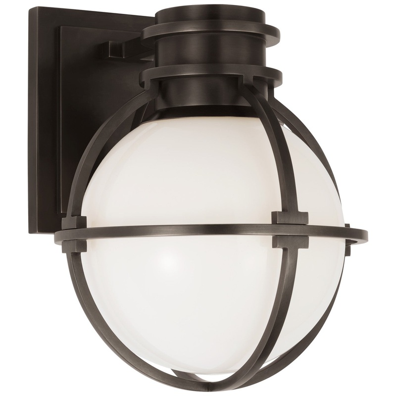 LED Wall Sconce from the Gracie Collection in Bronze Finish by Visual Comfort Signature