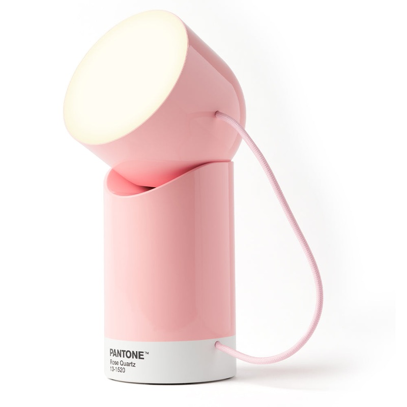 Lexon Orbe Portable Led Lamp With Moving Head PANTONE – Rose Pink