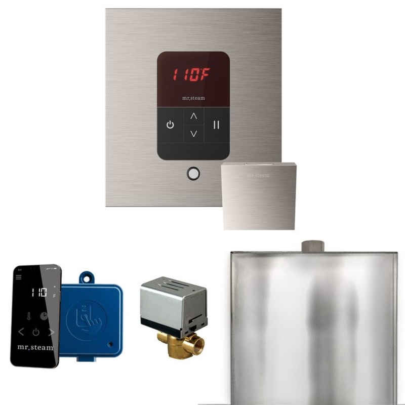 Steam Kit Basic Butler Brushed Nickel Control Package Square