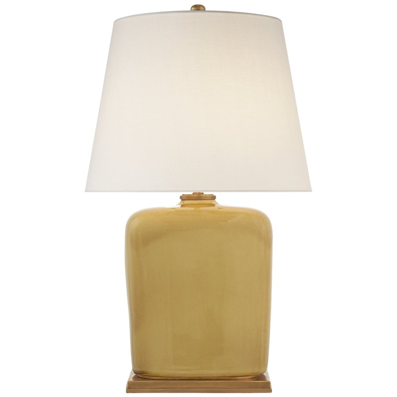 Two Light Table Lamp from the Mimi Collection in Light Honey Finish by Visual Comfort Signature