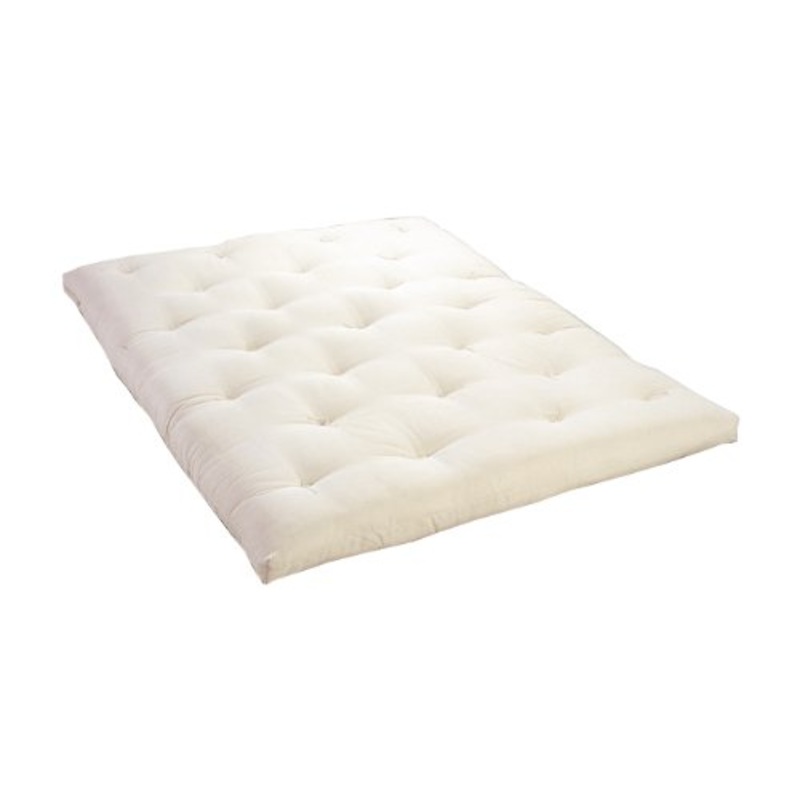 Vivere Zen – Futon Uramaki Bio Certificato 14 cm (Cotone, Lattice e Cocco) – Misura 140×200 cm
