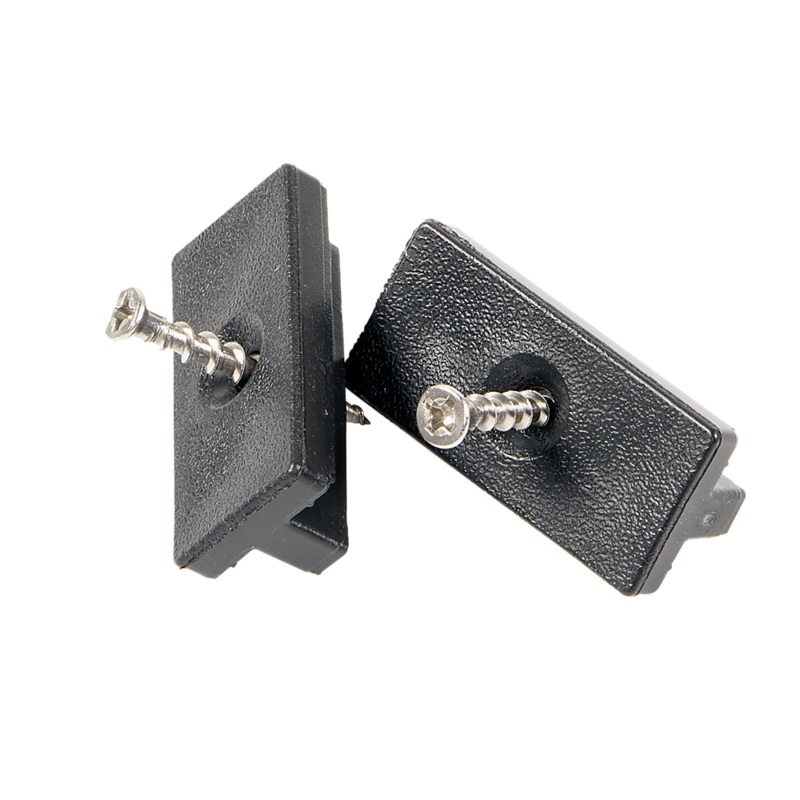 100 Composite Decking Hidden Fixing Fasteners Plastic T Clips & Screws