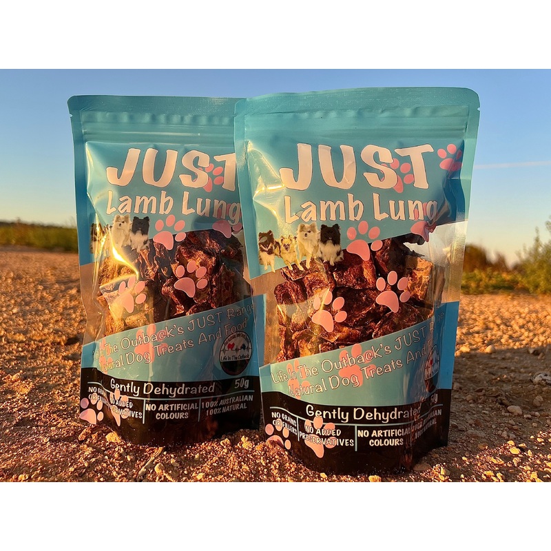 1x Just Lamb Lung – 50g