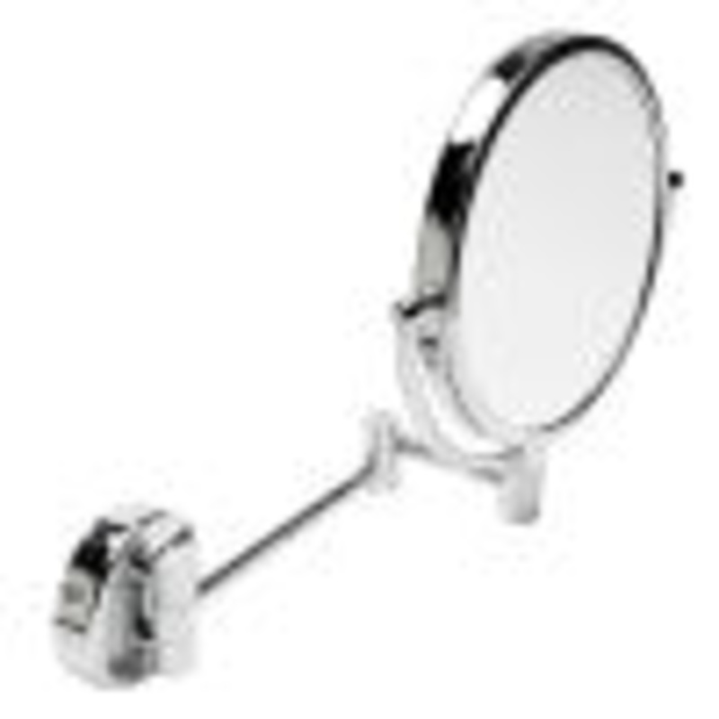 ALFI brand ABM8WR-PC 8″ Round Wall Mounted 5x Magnify Cosmetic Mirror