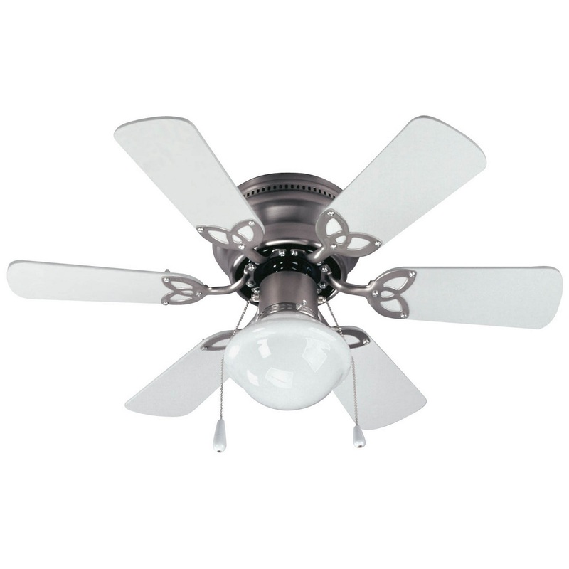 Canarm TWISTER BPT Twister Bpt 30″Ceiling Fan Brushed Pewter