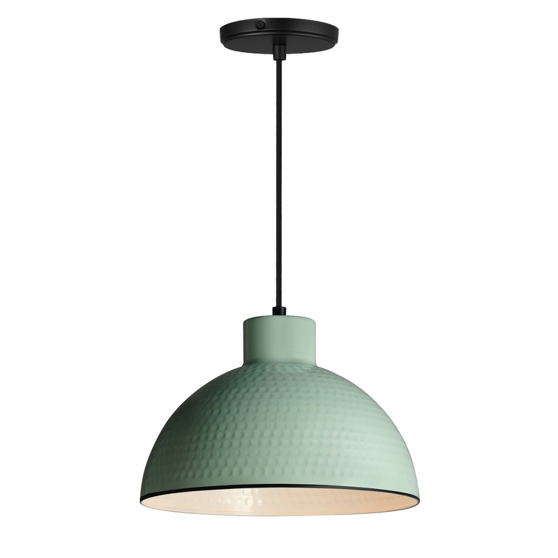 Rockport 12″ 1-Light Pendant Sage Green