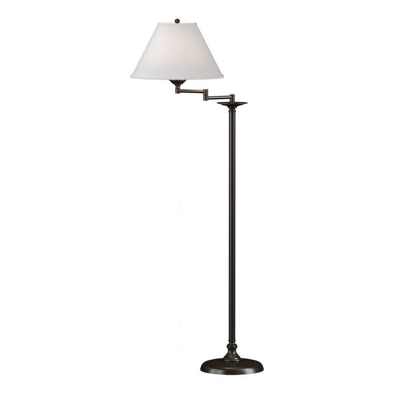 Simple Lines Swing Arm Floor Lamp Oil Rubbed Bronze
