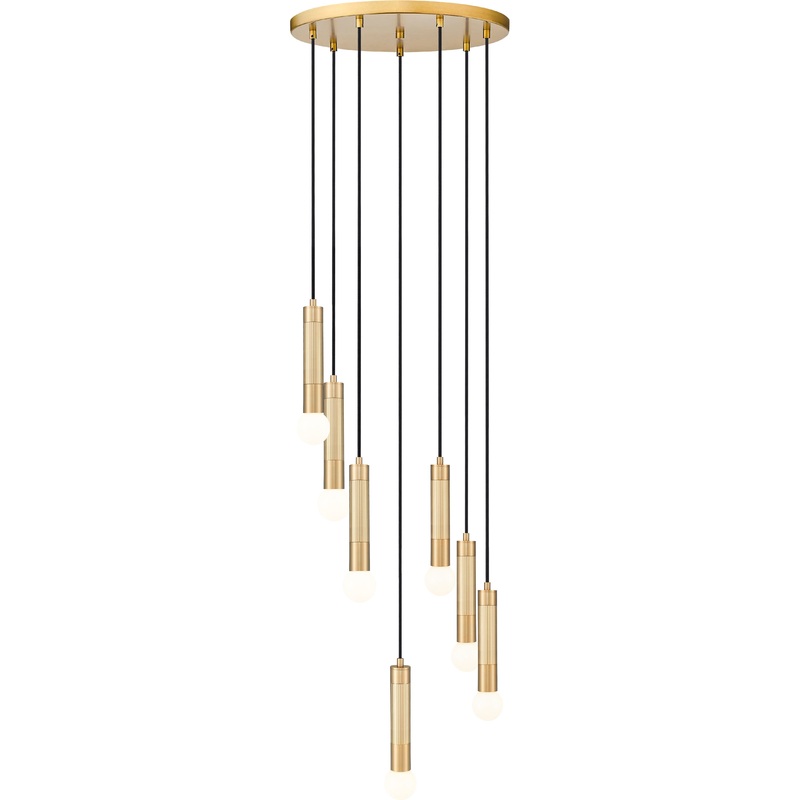 Stari 7-Light Chandelier Modern Gold