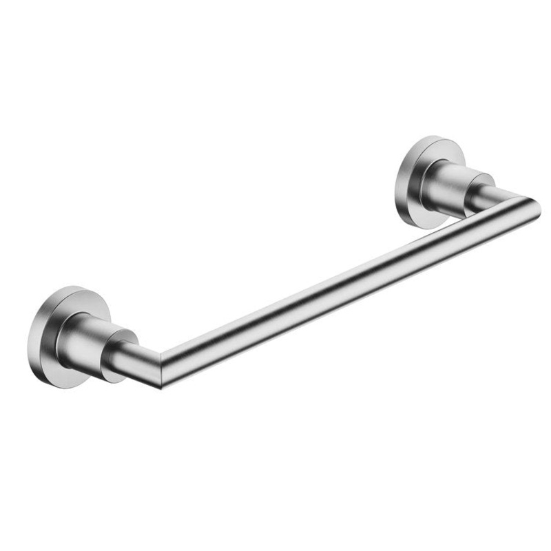 Towel Bar TARA 12 Inch Brushed Chrome Brass Alloy