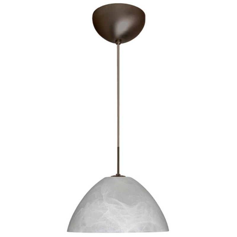 Besa 1JC-420152-BR Tessa One Light Pendant Bronze