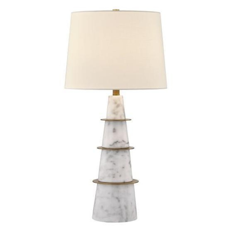 Duffield 1-Light Table Lamp White