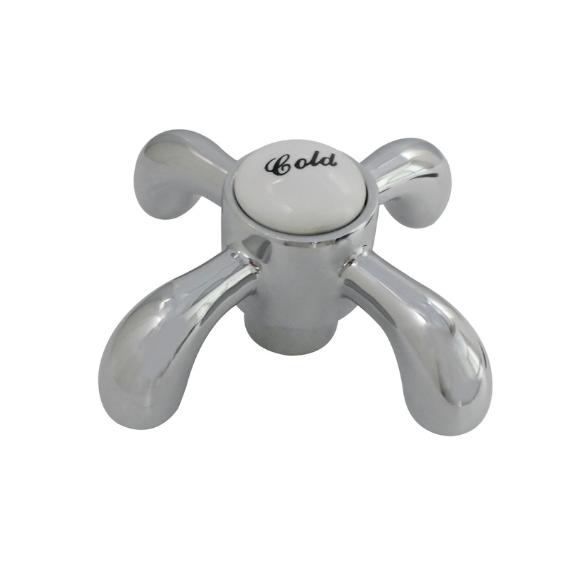 KSH7981TXC Cold Metal Cross Handle, Polished Chrome