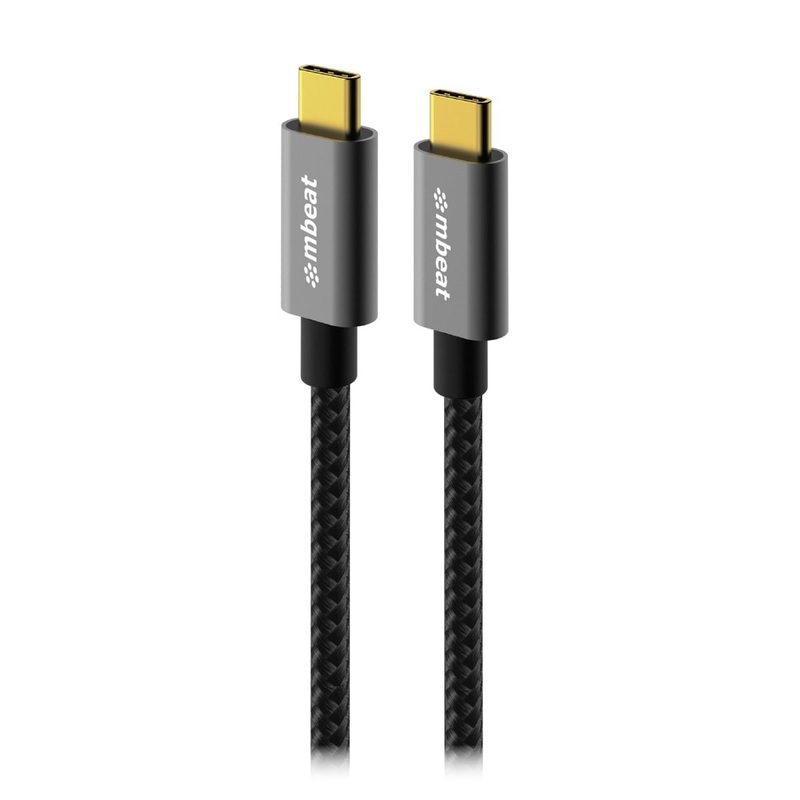 mbeat Tough Link 1.8m USB 3.2 Gen2 USB-C Cable – Space Grey