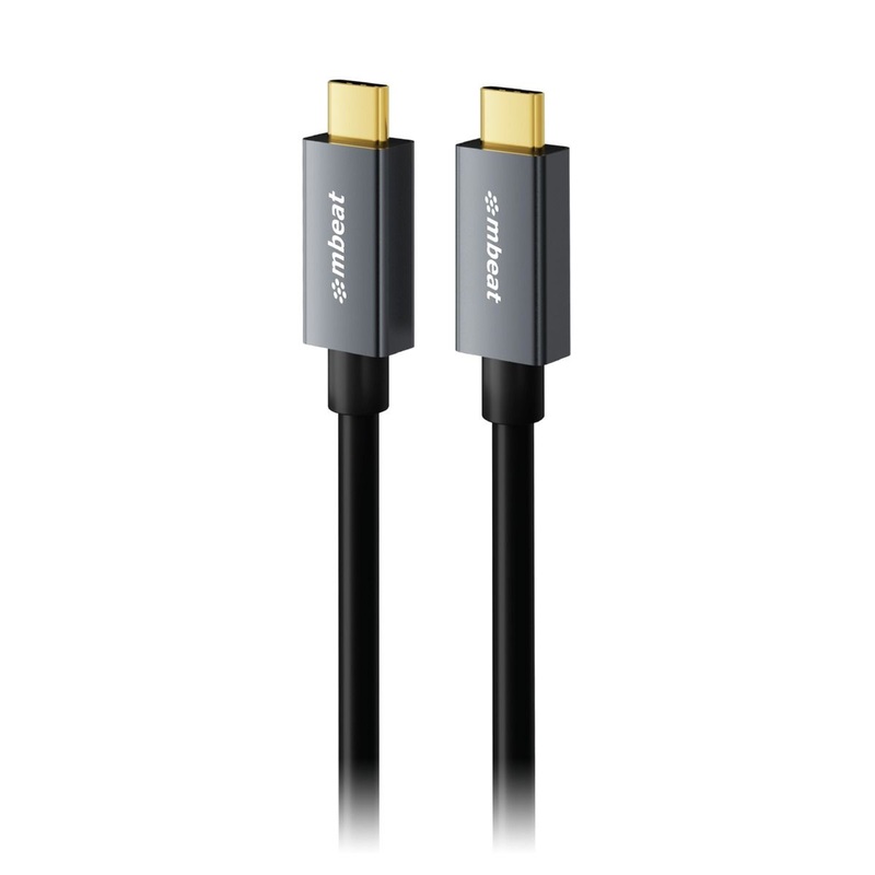 mbeat Tough Link 1m USB 4.0 USB-C Cable – Space Grey