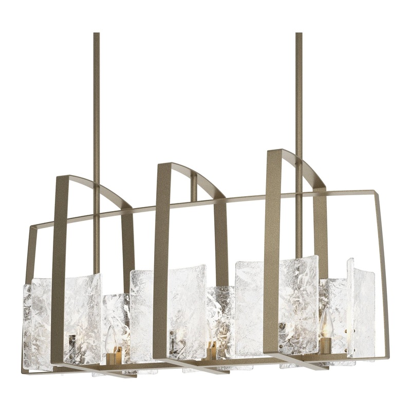 Arc Linear Pendant Soft Gold