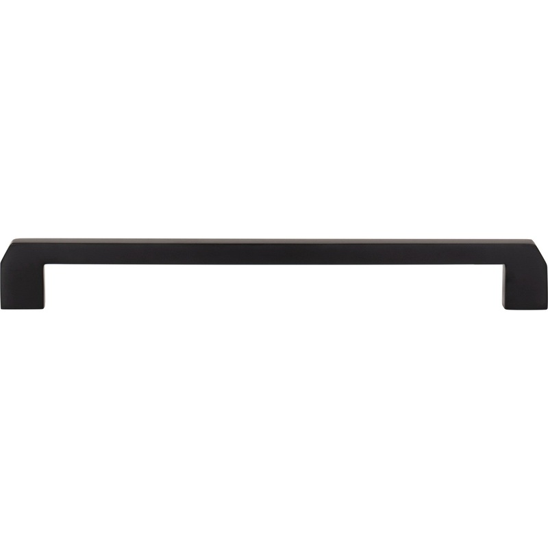 Atlas Homewares Indio Pull 8 13/16 Inch Matte Black