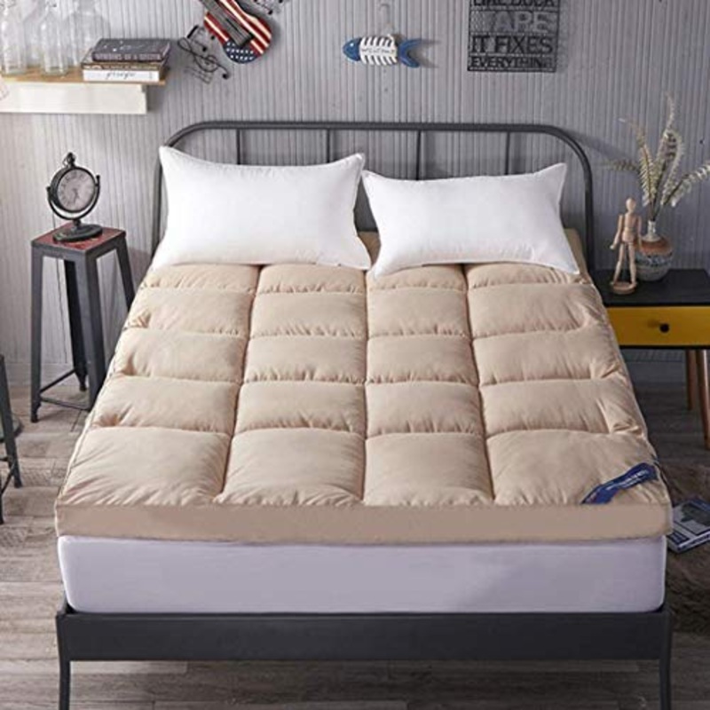 Huan Spesso Solido Materasso Colori Quilt Qui Seam Antiscivolo Tatami Tappetino Pieghevole Traspirante Materasso futon Singola Doppia Adulti Bambini materassino Portatile