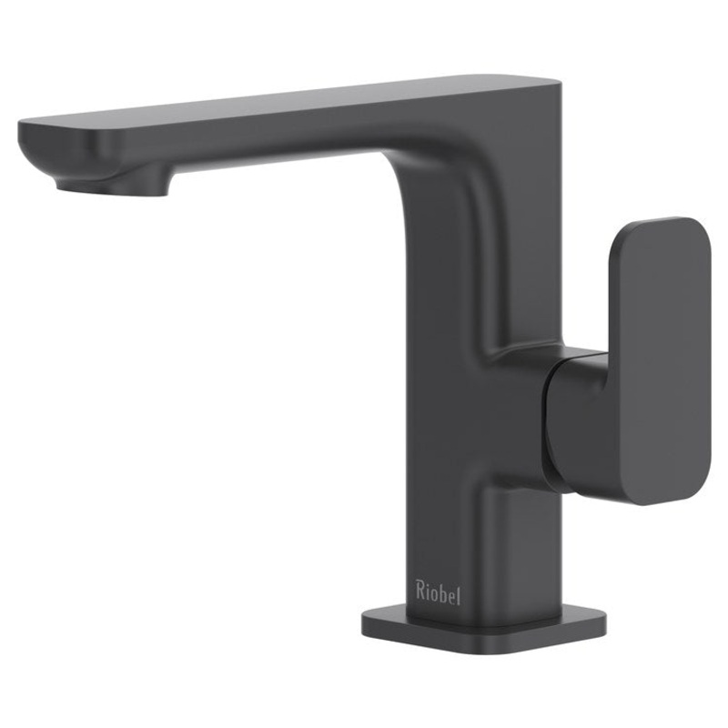 Lavatory Faucet Equinox 1 Lever ADA Watersense Black 1.2 Gallons per Minute Deck Mount Push 1 Hole