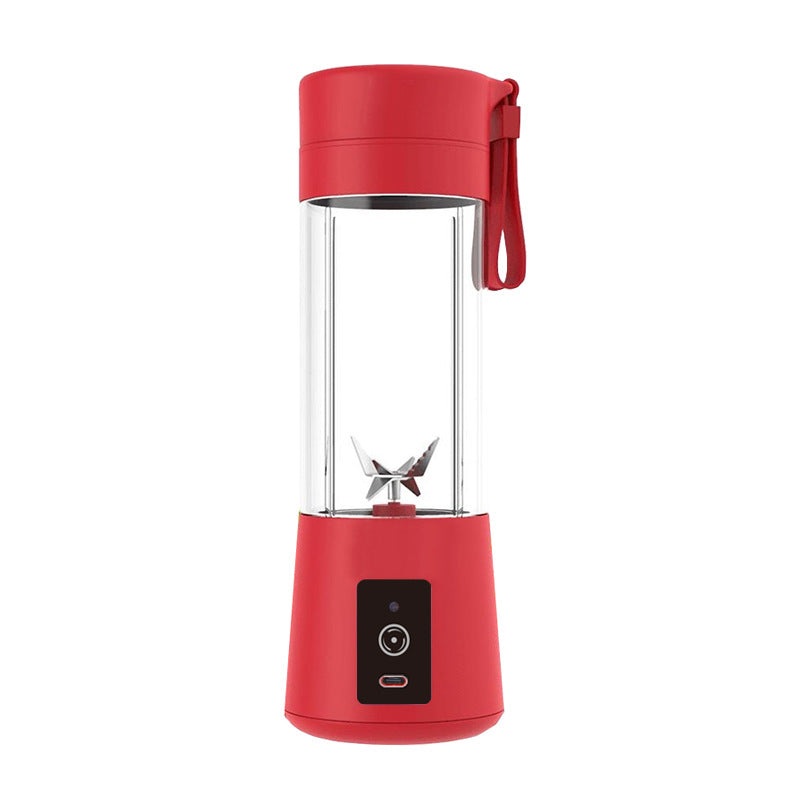 Red Portable Blender USB Rechargeable – Personal Size Smoothie Maker On The Go