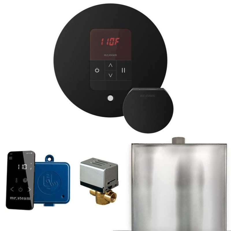 Steam Kit Basic Butler Matte Black Control Package Round