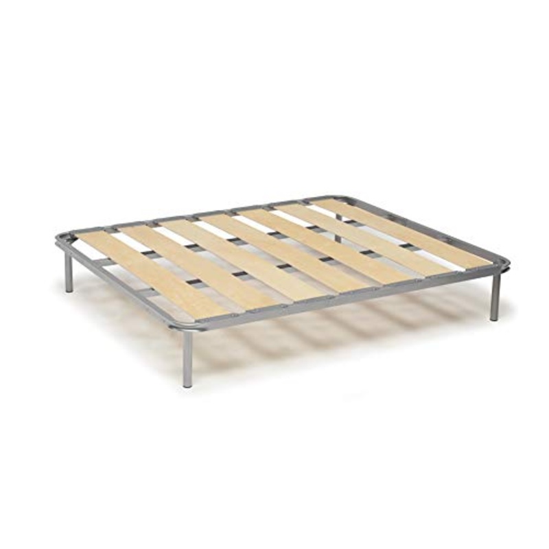 Talamo Italia Rete super ortopedica King, adatto a letto matrimoniale, 100% Made in Italy, Rete a doghe larghe, cm 160x190h31