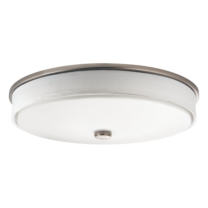 Kichler 10886NILED LED Flush Mount, Brushed Nickel