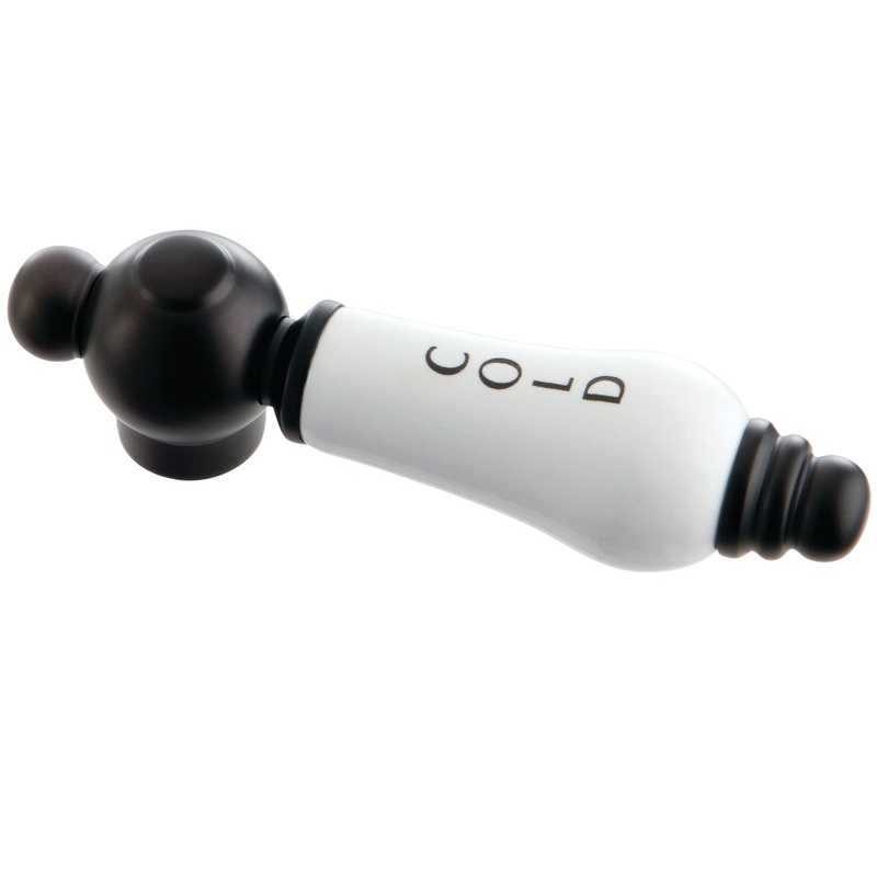 KSH3955PLC Cold Porcelain Lever Handle, Oil Rubbed Bronze