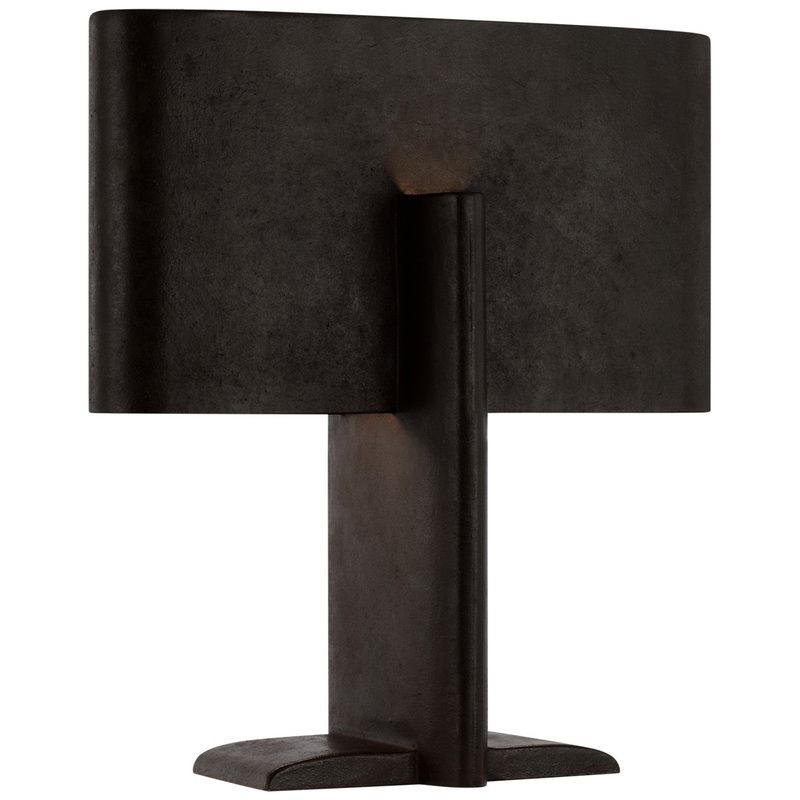 LED Table Lamp from the Lotura Collection in Museum Black Finish by Visual Comfort Signature