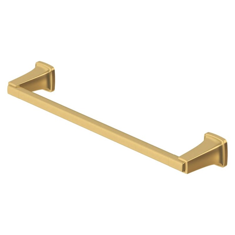 Towel Bar Townsend 18 Inch Single Brushed Cool Sunrise Metal/Brass