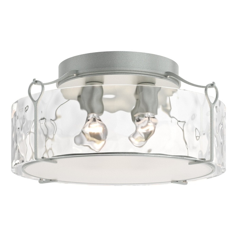 Bow Large Semi-Flush Vintage Platinum Water Glass (LL)