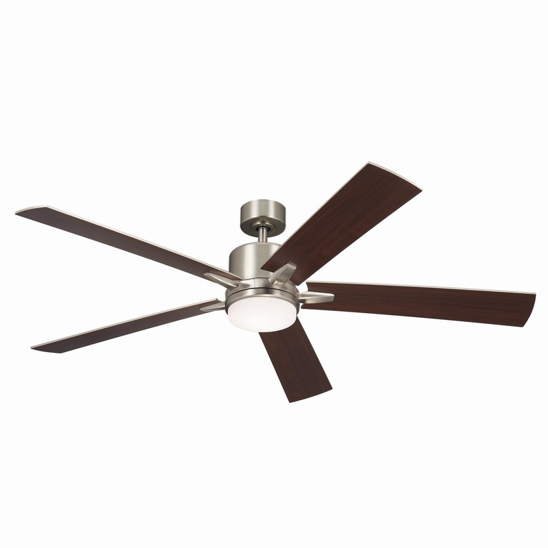 Kichler 330060NI 60″ Ceiling Fan, Brushed Nickel