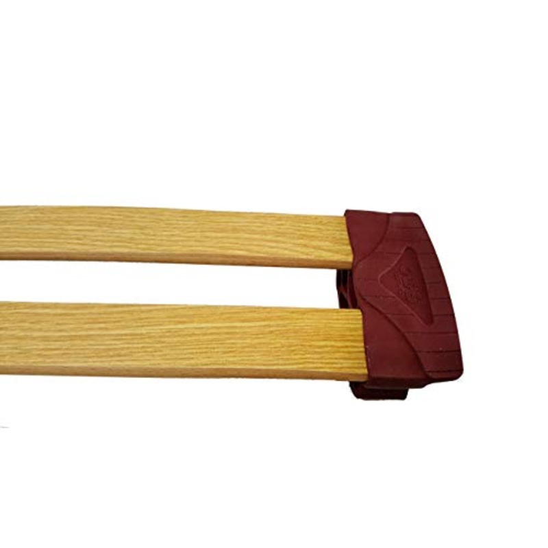 PZ 2 Coppia Listelli Curvati in Legno di Faggio – Ricambio per Doga  3,8 X 72 X 0,8 Cm –